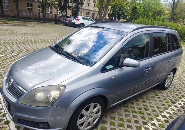 Opel Zafira cena 10500 przebieg: 318339, rok produkcji 2006 z Łódź małe 7